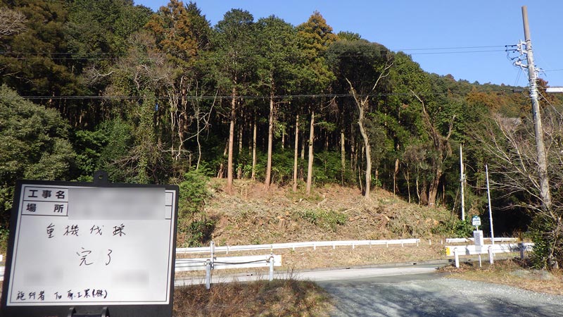 樹木伐採・整備（公共工事）